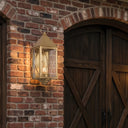 Ashford Sconce shown in the Antique Brass finish with a Clear shade - 9561-X-AB-CL-C 2