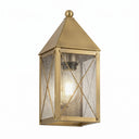 Ashford Sconce shown in the Antique Brass finish with a Seedy shade - 9521-X-AB-SDY