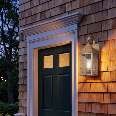 Ashford Sconce shown in the Antique Brass finish with a Seedy shade - 9521P-H-AB-SDY 2