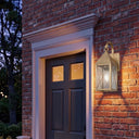 Ashford Sconce shown in the Antique Brass finish with a Seedy shade - 9521P-X-AB-SDY 2