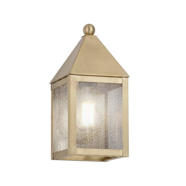 Ashford Sconce shown in the Antique Brass finish with a Seedy shade - 9531-AB-SDY