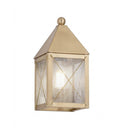 Ashford Sconce shown in the Antique Brass finish with a Seedy shade - 9531-X-AB-SDY