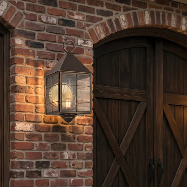 Ashford Sconce shown in the Bronze finish with a Clear shade - 9511-BZ-CL-C 2
