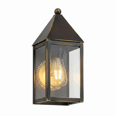 Ashford Sconce shown in the Bronze finish with a Clear shade - 9521-BZ-CL
