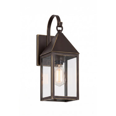Ashford Sconce shown in the Bronze finish with a Clear shade - 9521P-BZ-CL