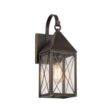 Ashford Sconce shown in the Bronze finish with a Clear shade - 9521P-X-BZ-CL