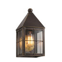 Ashford Sconce shown in the Bronze finish with a Clear shade - 9531-H-BZ-CL