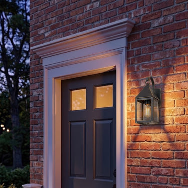 Ashford Sconce shown in the Bronze finish with a Clear shade - 9531P-BZ-CL 2