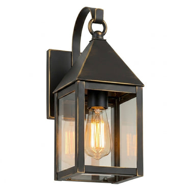 Ashford Sconce shown in the Bronze finish with a Clear shade - 9531P-BZ-CL