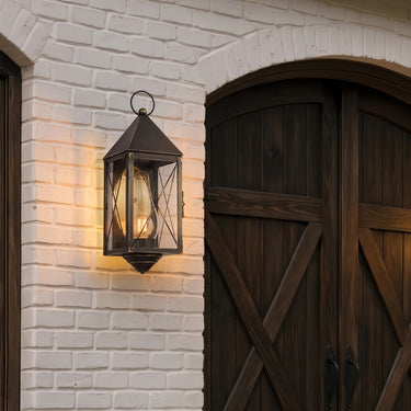Ashford Sconce shown in the Bronze finish with a Clear shade - 9561-X-BZ-CL-C 2