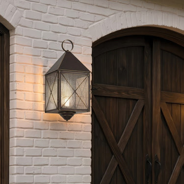Ashford Sconce shown in the Bronze finish with a Seedy shade - 9511-X-BZ-SDY-C 2