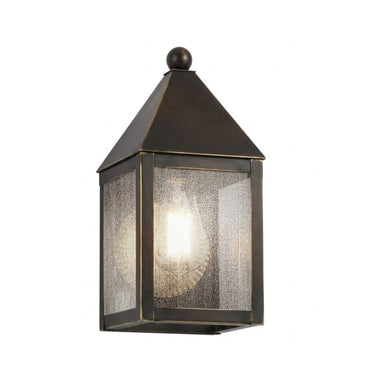 Ashford Sconce shown in the Bronze finish with a Seedy shade - 9531-BZ-SDY