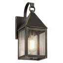 Ashford Sconce shown in the Bronze finish with a Seedy shade - 9531P-BZ-SDY