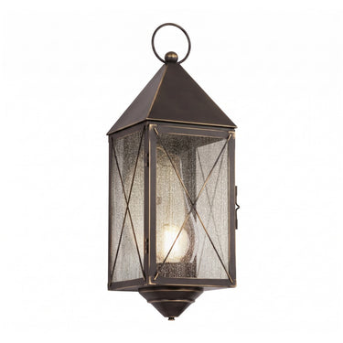 Ashford Sconce shown in the Bronze finish with a Seedy shade - 9561-X-BZ-SDY-C