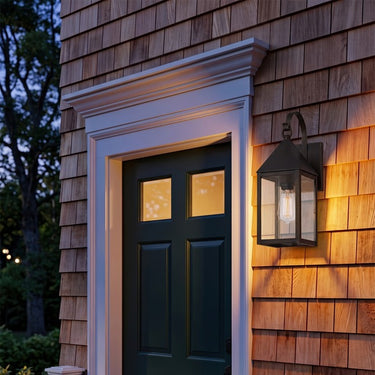 Ashford Sconce shown in the Dark Brass finish with a Clear shade - 9521P-DB-CL 2