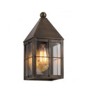 Ashford Sconce shown in the Dark Brass finish with a Clear shade - 9531-H-DB-CL