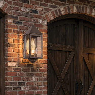 Ashford Sconce shown in the Dark Brass finish with a Clear shade - 9561-DB-CL-C 2