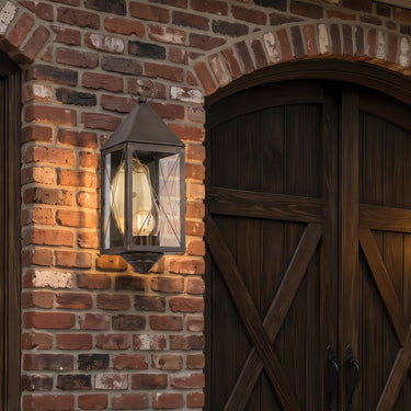 Ashford Sconce shown in the Dark Brass finish with a Clear shade - 9561-X-DB-CL-C 2