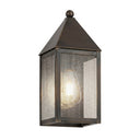Ashford Sconce shown in the Dark Brass finish with a Seedy shade - 9521-DB-SDY
