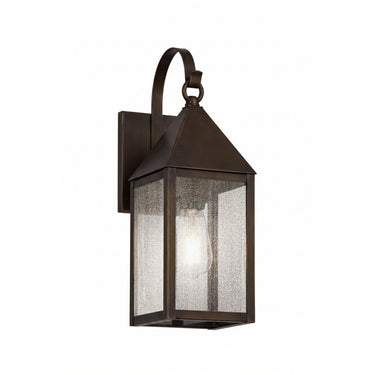 Ashford Sconce shown in the Dark Brass finish with a Seedy shade - 9521P-DB-SDY