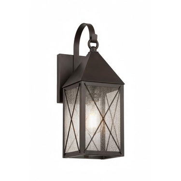 Ashford Sconce shown in the Dark Brass finish with a Seedy shade - 9521P-X-DB-SDY