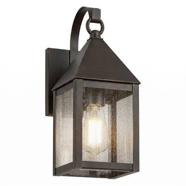 Ashford Sconce shown in the Dark Brass finish with a Seedy shade - 9531P-DB-SDY
