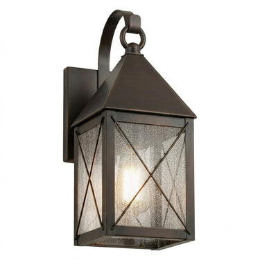 Ashford Sconce shown in the Dark Brass finish with a Seedy shade - 9531P-X-DB-SDY