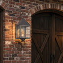 Ashford Sconce shown in the Gunmetal finish with a Clear shade - 9511-H-GM-CL-C 2