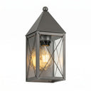 Ashford Sconce shown in the Gunmetal finish with a Clear shade - 9521-X-GM-CL