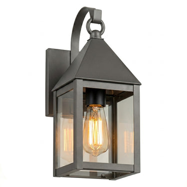 Ashford Sconce shown in the Gunmetal finish with a Clear shade - 9531P-GM-CL
