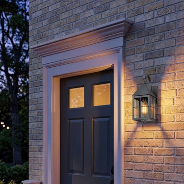 Ashford Sconce shown in the Gunmetal finish with a Clear shade - 9531P-H-GM-CL 2