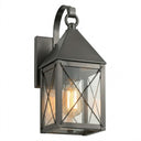 Ashford Sconce shown in the Gunmetal finish with a Clear shade - 9531P-X-GM-CL