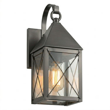 Ashford Sconce shown in the Gunmetal finish with a Clear shade - 9531P-X-GM-CL