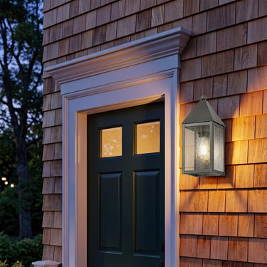 Ashford Sconce shown in the Gunmetal finish with a Seedy shade - 9521-GM-SDY 2