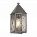 Ashford Sconce shown in the Gunmetal finish with a Seedy shade - 9521-X-GM-SDY