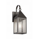 Ashford Sconce shown in the Gunmetal finish with a Seedy shade - 9521P-GM-SDY