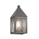 Ashford Sconce shown in the Gunmetal finish with a Seedy shade - 9531-X-GM-SDY