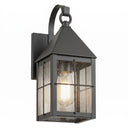 Ashford Sconce shown in the Gunmetal finish with a Seedy shade - 9531P-H-GM-SDY
