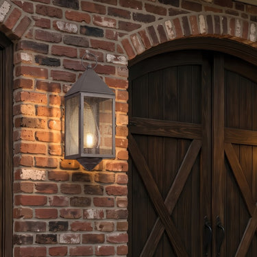 Ashford Sconce shown in the Gunmetal finish with a Seedy shade - 9561-GM-SDY-C 2
