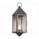 Ashford Sconce shown in the Gunmetal finish with a Seedy shade - 9561-GM-SDY-C