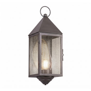 Ashford Sconce shown in the Gunmetal finish with a Seedy shade - 9561-GM-SDY-C