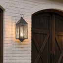 Ashford Sconce shown in the Gunmetal finish with a Seedy shade - 9561-X-GM-SDY-C 2