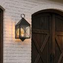Ashford Sconce shown in the Matte Black finish with a Clear shade - 9511-X-BK-CL-C 2