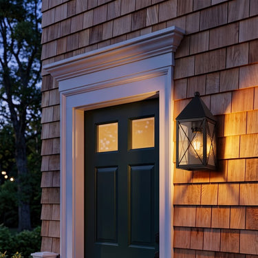 Ashford Sconce shown in the Matte Black finish with a Clear shade - 9521-X-BK-CL 2