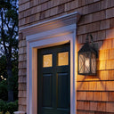 Ashford Sconce shown in the Matte Black finish with a Clear shade - 9521P-X-BK-CL 2