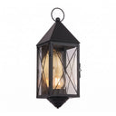 Ashford Sconce shown in the Matte Black finish with a Clear shade - 9561-X-BK-CL-C