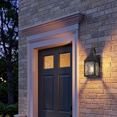 Ashford Sconce shown in the Matte Black finish with a Seedy shade - 9531P-X-BK-SDY 2