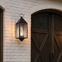 Ashford Sconce shown in the Matte Black finish with a Seedy shade - 9561-BK-SDY-C 2