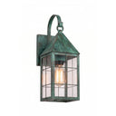 Ashford Sconce shown in the Verde Green finish with a Clear shade - 9521P-H-VG-CL