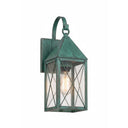 Ashford Sconce shown in the Verde Green finish with a Clear shade - 9521P-X-VG-CL